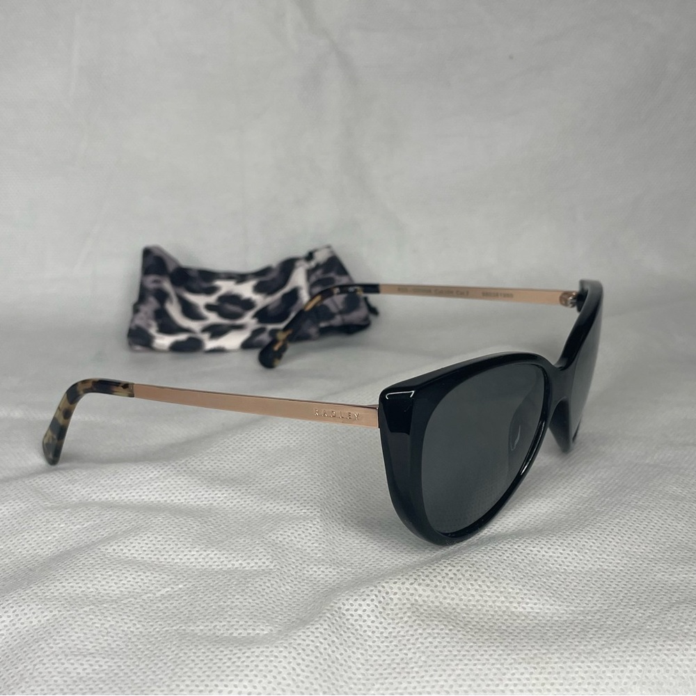 Radley Genna Black Rounded Gradient Tinted Eye Glasses FRAME ONLY 104SC 55